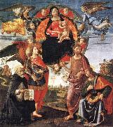 GHIRLANDAIO, Domenico Madonna in Glory with Saints